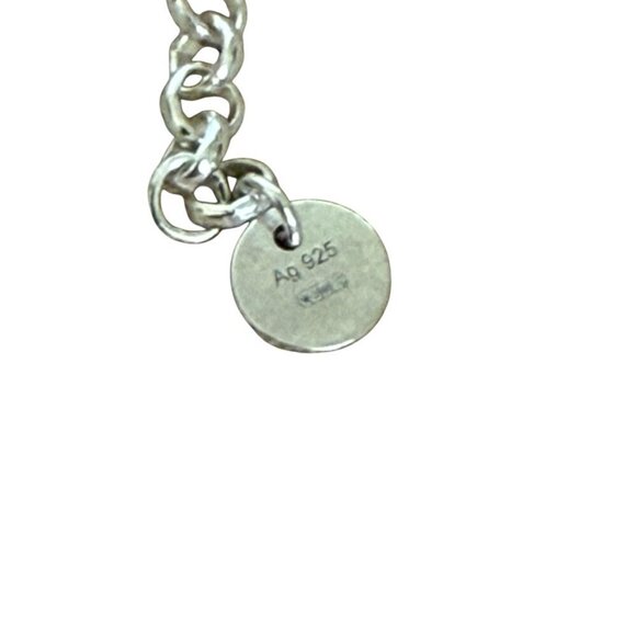 Gucci Silver 925 Interlocking GG Silver‎ Necklace, NWT, style 479219 - Picture 14 of 15